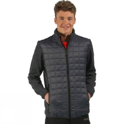 Chaquetas Regatta Chilton Hybrid Hombre Negras - Chile GNO423016